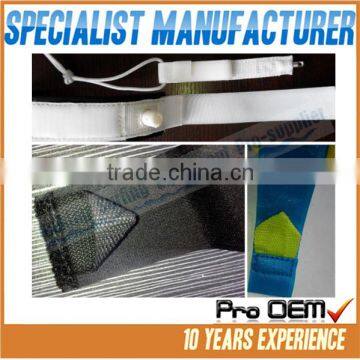 5.2mm 6' 7' Black Blue Lightweight Surfboard Leash/Professional OEM Surfing Leash