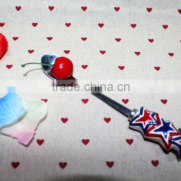 Hot Sale Children Mini Stainless Steel Spoon, Fork and Knife With Cute Resin Handle photo-2