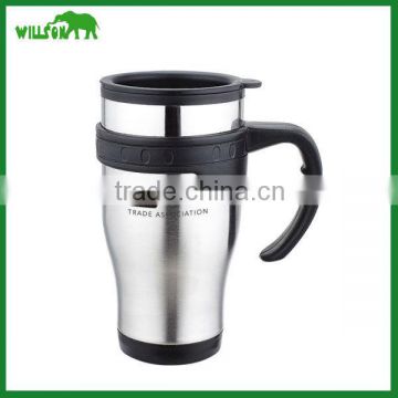 2016 best design promation BPA free stainless steel water mug car mug