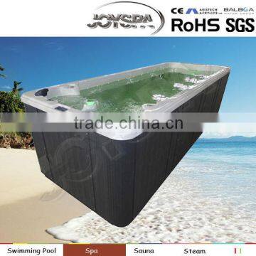 New arrival 2015 Hot sale luxury swim spa outdoor swim spa hot tub combo