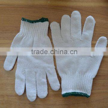 Cheap White Knit Cotton Gloves Cheap Winter Knit Gloves Cotton Running Gloves Disposable Cotton Gloves Cotton Lycra Gloves photo-2