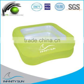 Professional Inflatable Pool / Swimming Pool / Green Blue Swimming Pool /square Baby Pool/square Baby Pool photo-2