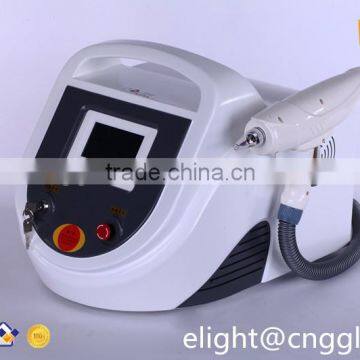2016 China Laser Beauty Equipment Q-switched nd Yag Laser Tattoo Removal 1320nm Black Doll for Salon Use