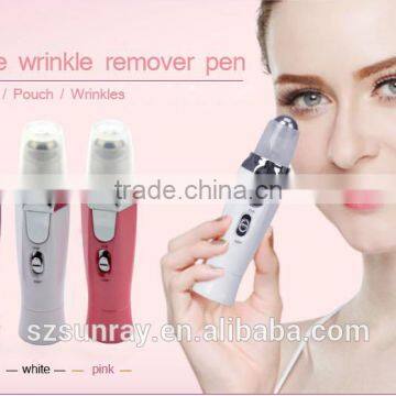 2016 Christmas gift handheld beauty tool electric eye wrinkle remover eye massage products