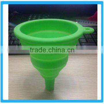 Wholesale Food Grade The Folding Silicone Funnel