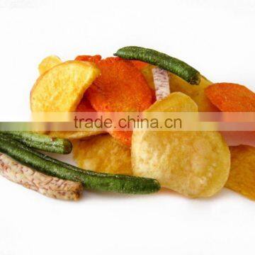 Mixed Vegetables and Fruit Chips
