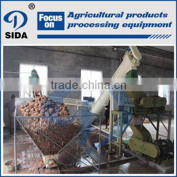 Potato starch production line starch processing equipment