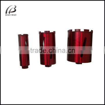 Dry concrete diamond core drill bits