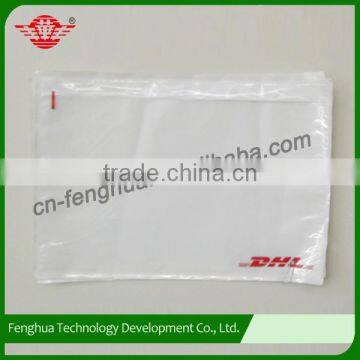 Top grade wholesale custom printed self adhesive mailing bag black