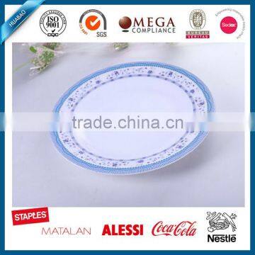 High quality Printing Wholesale Plastic cheap custom melamine plate for dinner