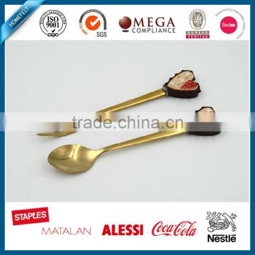 personalized newly design custom polyresin handle cutlery set