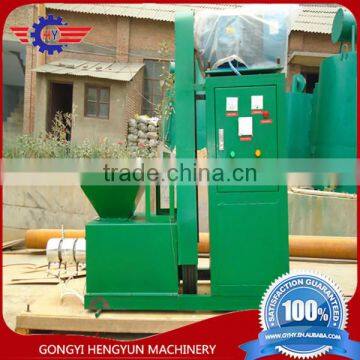 High output straw powder briquette extruder/cornstalk briquette making machine