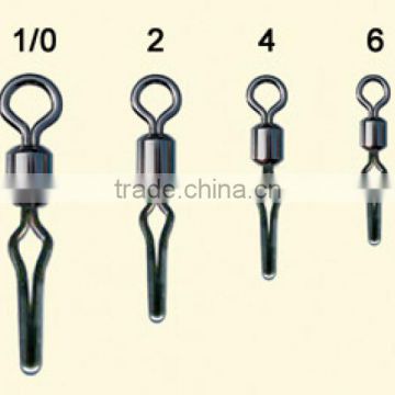 Fishing Rolling swivel with side line clip