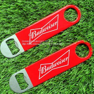 sedex factory vinyl coated stainless steel bottle opener beer opener