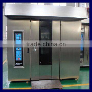 Industrial usage 3 deck bakery oven, 32 tray rotary oven with best service