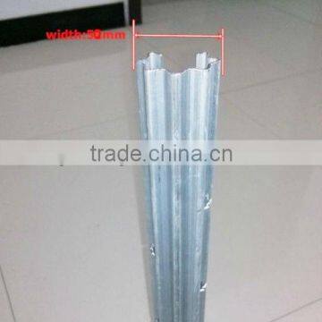 Galvanized or Powder Coated Vineyard Metal Trellis Post
