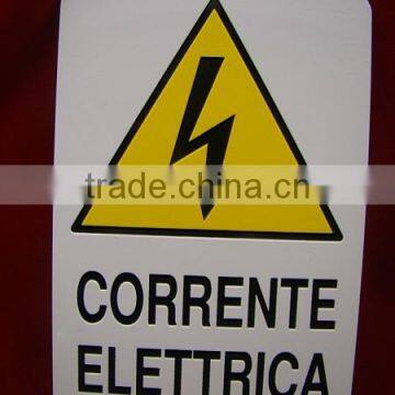 High Voltage Metal Sign photo-3