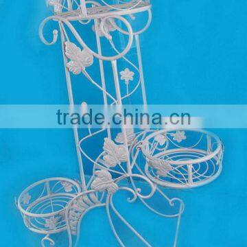 2014 hot sellingFunctional wire flower shelf flower stand