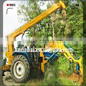 Earth Digger Digging Hole for Pole at Length 12-15 m photo-6
