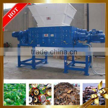 Pakisitan crushing waste wire bicycle can rubber wheel bottles 500model shredder