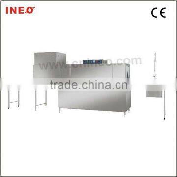 INEO Pass Through Restaurant Kitchen Dishwasher with Dryer HIGHT-C250+H9