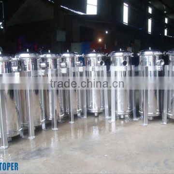 High quality flanged style single bag water filter manufacturers