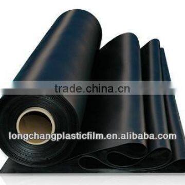 Black pe construction film