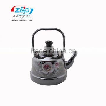 The Modern Mirror Enamel Kettle With Stainless Handle photo-3