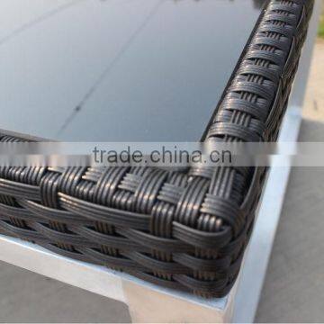 Wholesale Wicker Furniture 6 Seater Table and Chairs photo-5