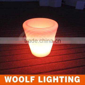 Plastic Rechargeable Remote Color Changing LED Ice Bucket Wine Bucket photo-3