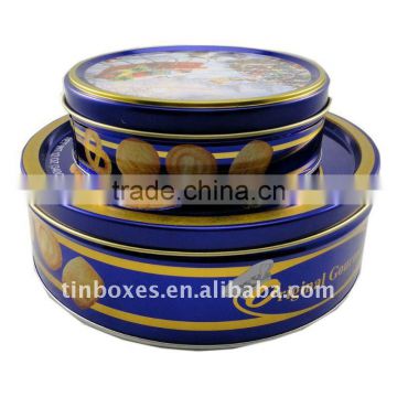 tin cans for cookie and cake canning packaging