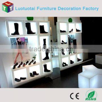Color Changing Plastic Corner Led Light Cabinet photo-4