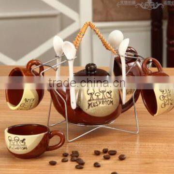 250--350ml ceramic coffee mug set porcelain tea mug set coffee mug with saucer