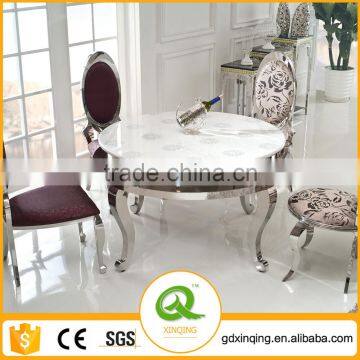 TH351 Guangdong cheap price pedestal dining table