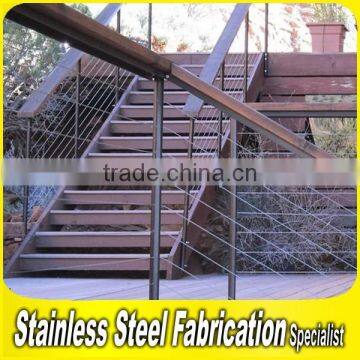 Decoration 304 316 Stainless Steel Outdoor Stairs Handrail photo-4