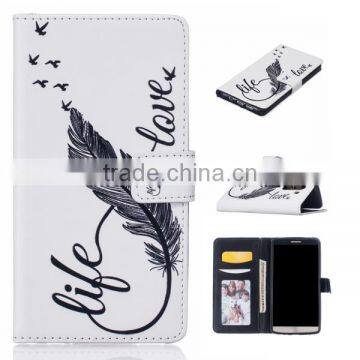 Low Price High Quality Embossed Leather Phone Wallet Case For LG photo-5