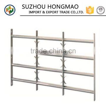Simple Stretchable Stainless Steel Window Grill Design photo-2