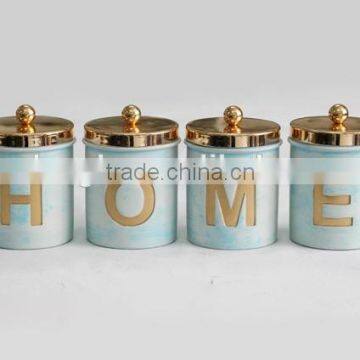 Customized FDA Test Ceramic Cement Spice Container photo-3