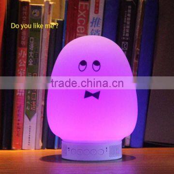 7 Colors Changing Silicone Portable Bluetooth Speaker Light APP Control photo-5
