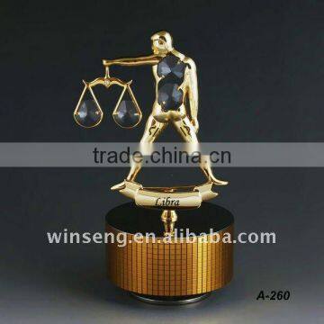 24k Gold Plated Decorative Music Box for Sales photo-1