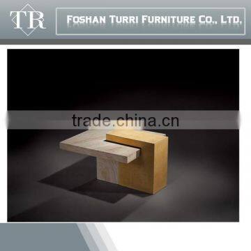 Antique Travertine End Table,Living Room End Table photo-2