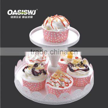 New Mental White Cupcake Stand Wedding Cake Stand photo-3
