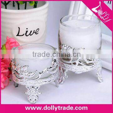 wedding decorative glass candle holder