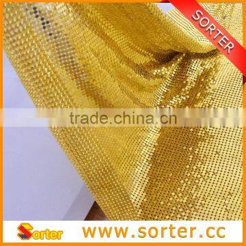 Metallic Cloth Dividing Curtains, Gold Sequin Fabric Cloth photo-3