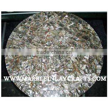 Semi Precious Indian Mother Of Pearl Table Top