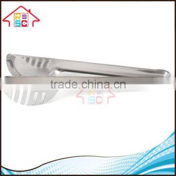 NBRSC Reliable Company Stainless Steel Salad Bread BBQ Buffet Food Tongs Clip Kitchen Clamp Serving photo-4