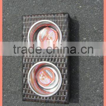 Simple Rattan Dog Pot photo-3