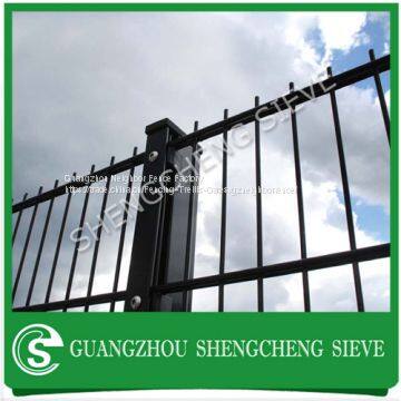 Decorative PVC coated double rod welded wire fence 868 double fencing