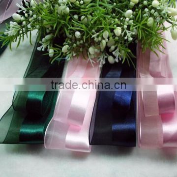 transparent polyester satin ribbon