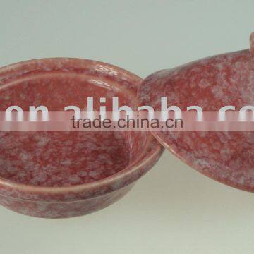 4 inch serving tajine,Marmoreal red